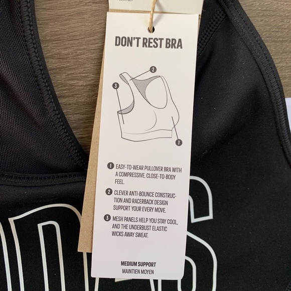 Adidas Don’t Rest Alphaskin Bra - Picture 4 of 7